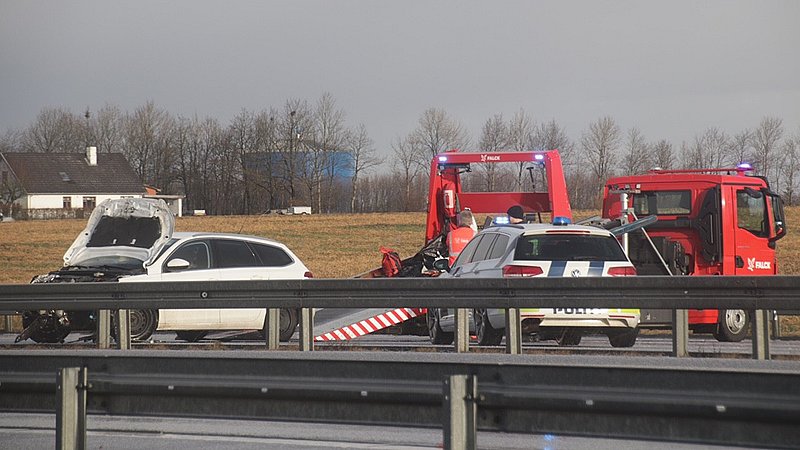 Voldsom Haglbyge Skabte Trafikkaos Ved Herning Tv Midtvest