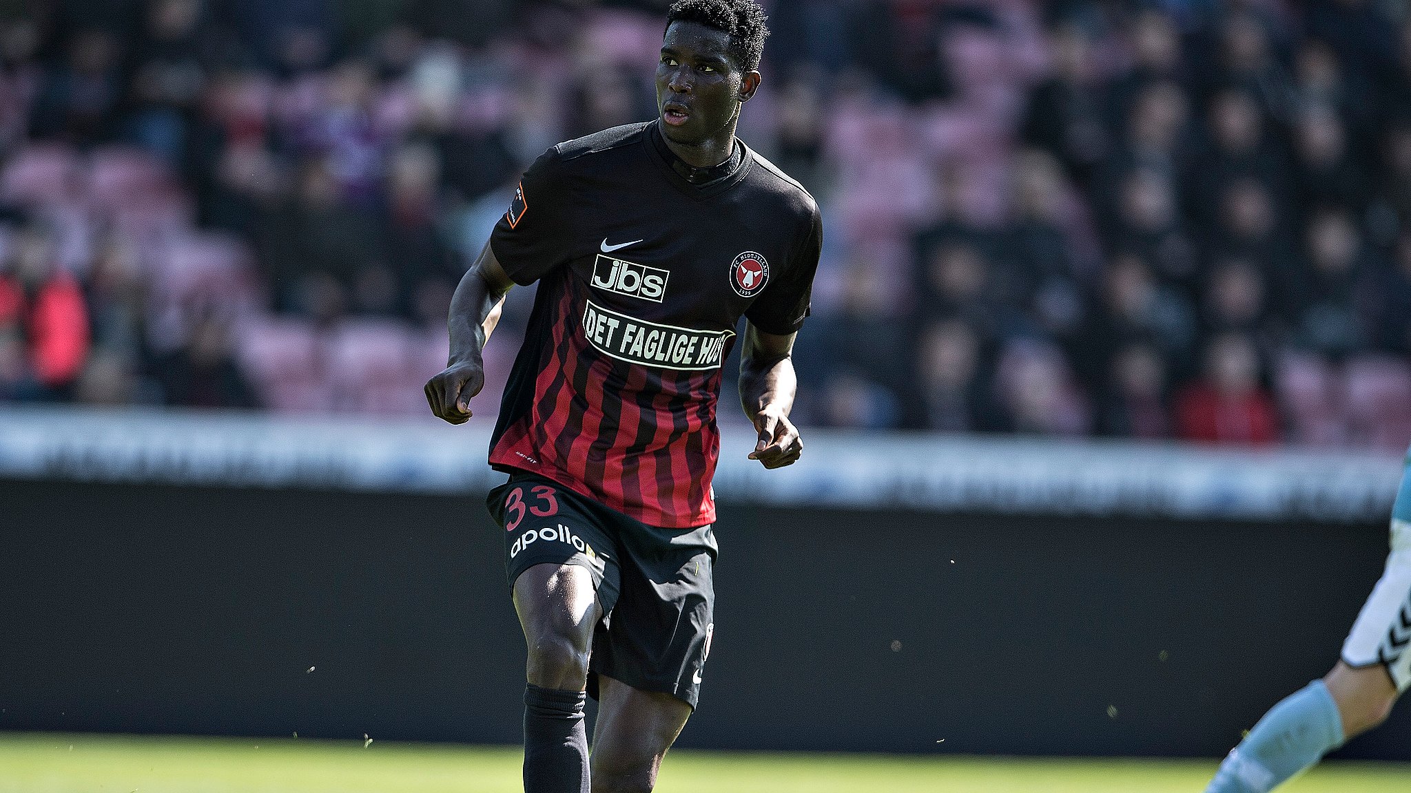 Paul Onuachu Sender Fc Midtjylland Mod El Playoffrunde Tv Midtvest