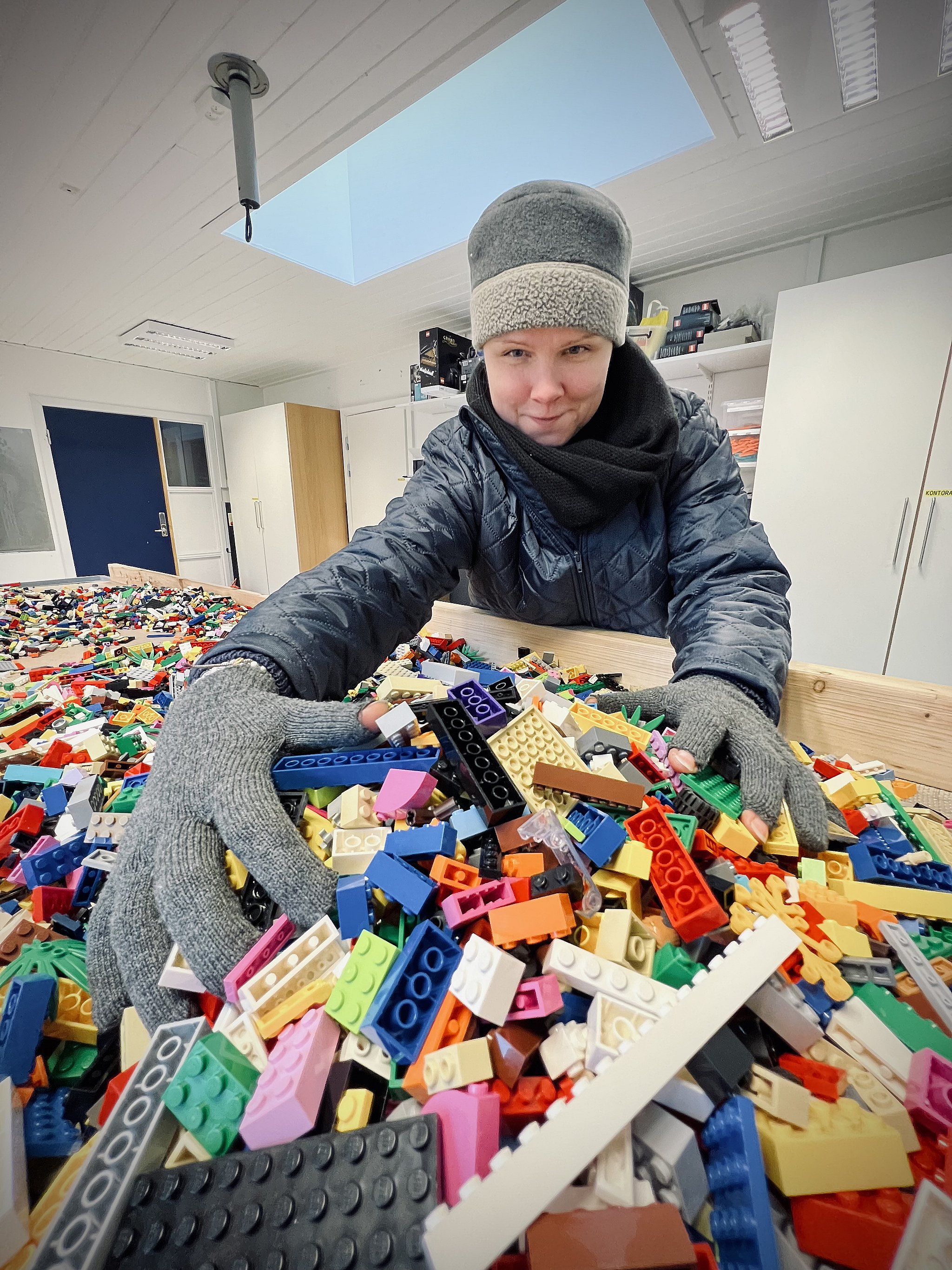 Embankment Avl absorberende Caspar lever af at bygge med Lego-klodser | TV MIDTVEST