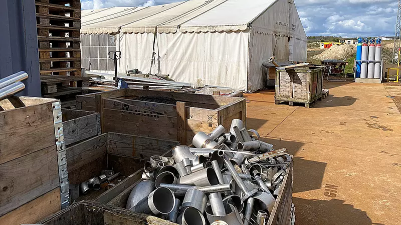 astronaut Produktion jeg er sulten Tungt tyveri fra byggeplads - tyve forsvandt med 10 tons rør | TV MIDTVEST